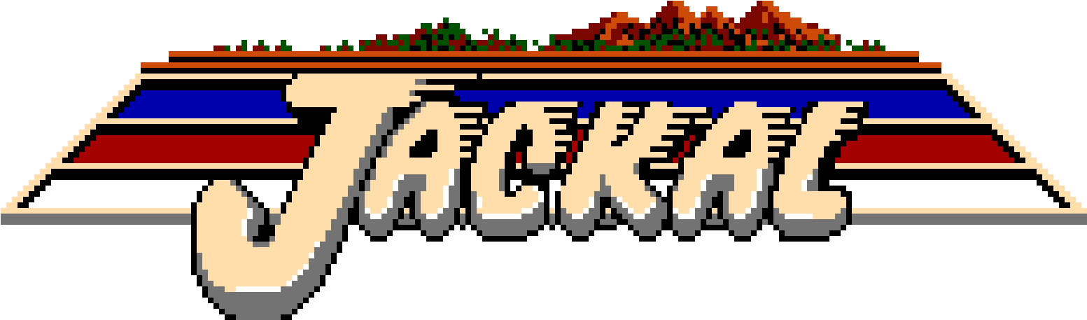 Jackal - Jackal Arcade Logo (1560x456), Png Download