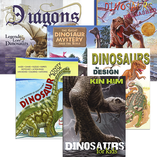Children's Dinosaur Book Package - Wonders Of God's World Dinosaur Activity (500x500), Png Download