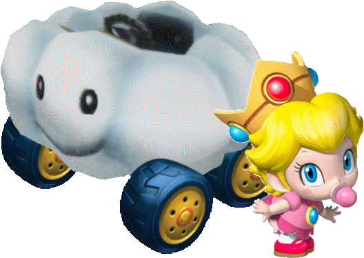 Baby Peach - Baby Peach Baby Daisy And Baby Rosalina (600x450), Png Download
