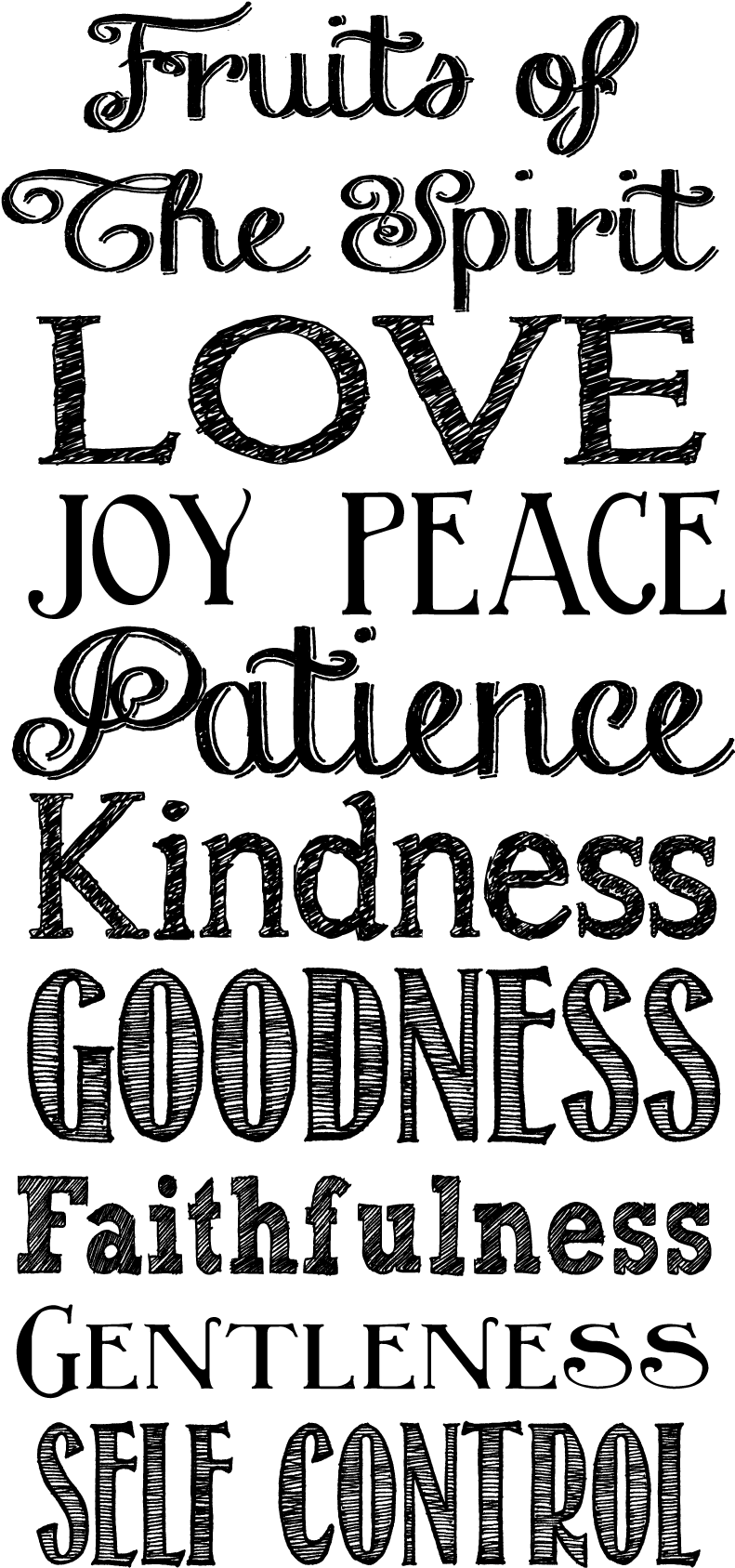 Download Hd Bible Art Bible Quotes Fruit Of The Spirit Printables Purplemountainbtq 20 16mm 18mm 20mm Stainless Steel Transparent Png Image Nicepng Com