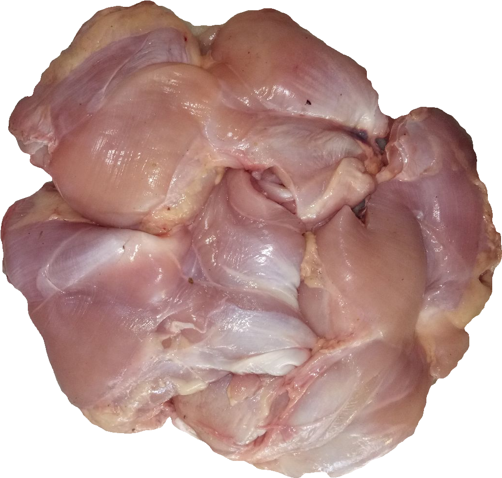 Chicken Leg Boneless - Chicken Thighs (1080x1007), Png Download