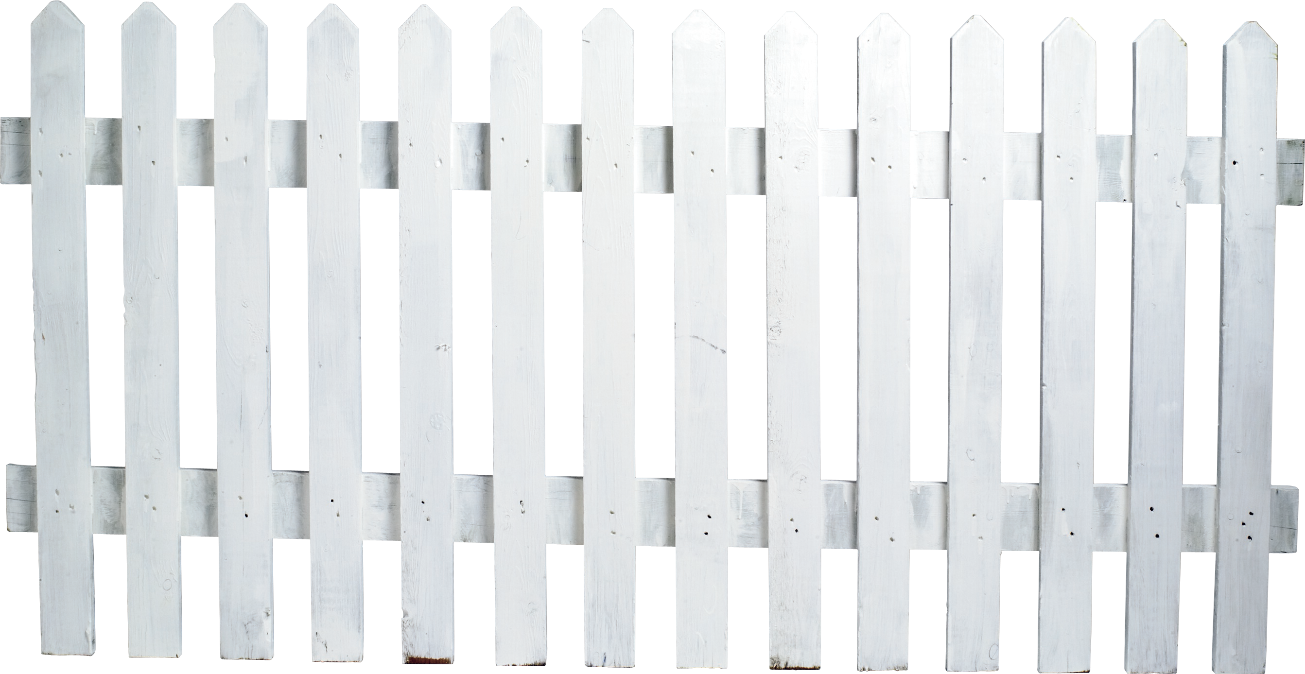 Белый Забор Png (2685x1387), Png Download