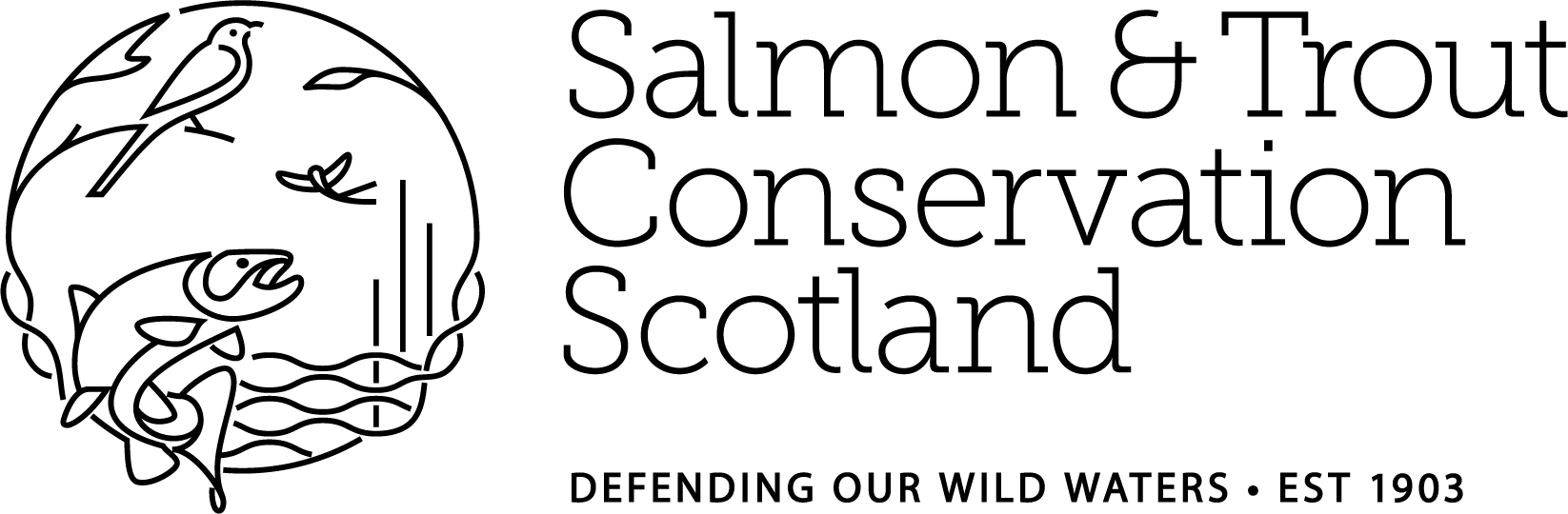 Satcs Horizontal Black Rgb - Line Art (1646x540), Png Download