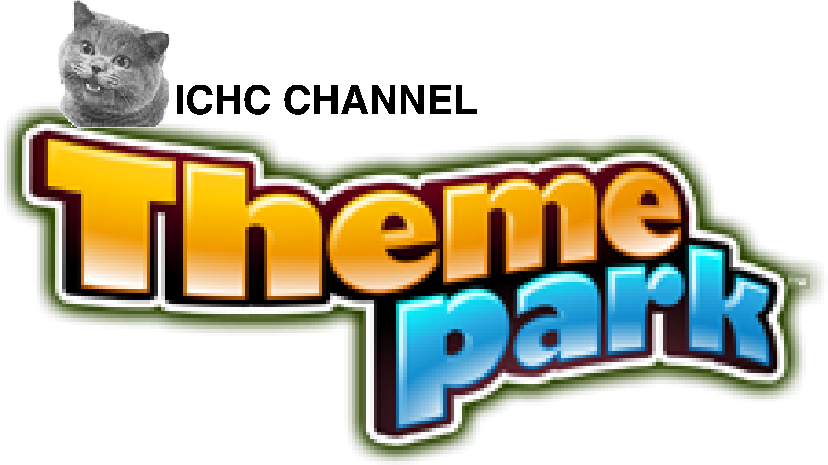 Ichc Channel Theme Park Logo (828x465), Png Download