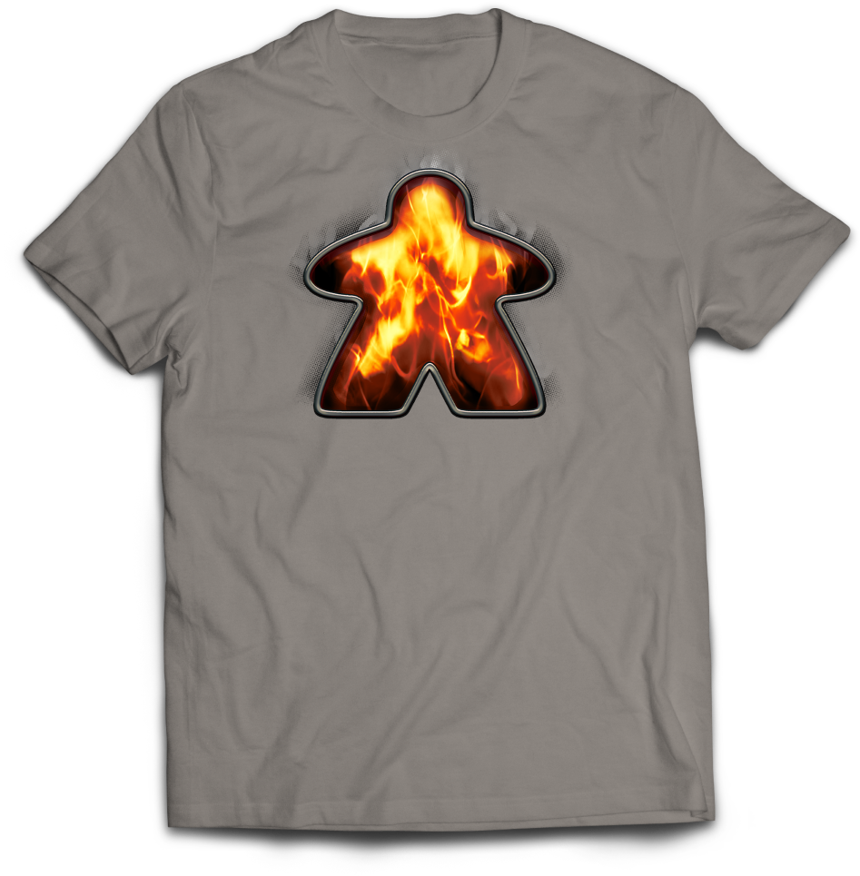 Iron Fire Meeple (1440x1080), Png Download