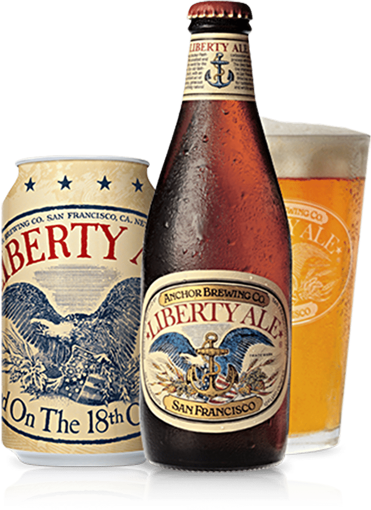 Anchor's Liberty Ale, An Original Craft Ale Brewed (800x1056), Png Download