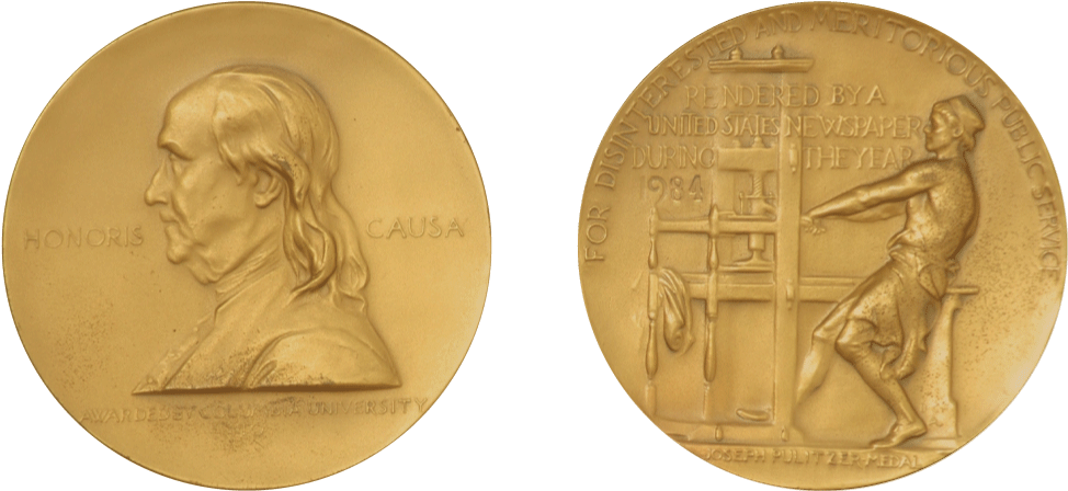 He Also Noted That Joseph Pulitzer, In Providing For (1063x448), Png Download