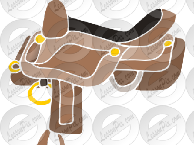 Saddle Clipart Transparent (640x480), Png Download