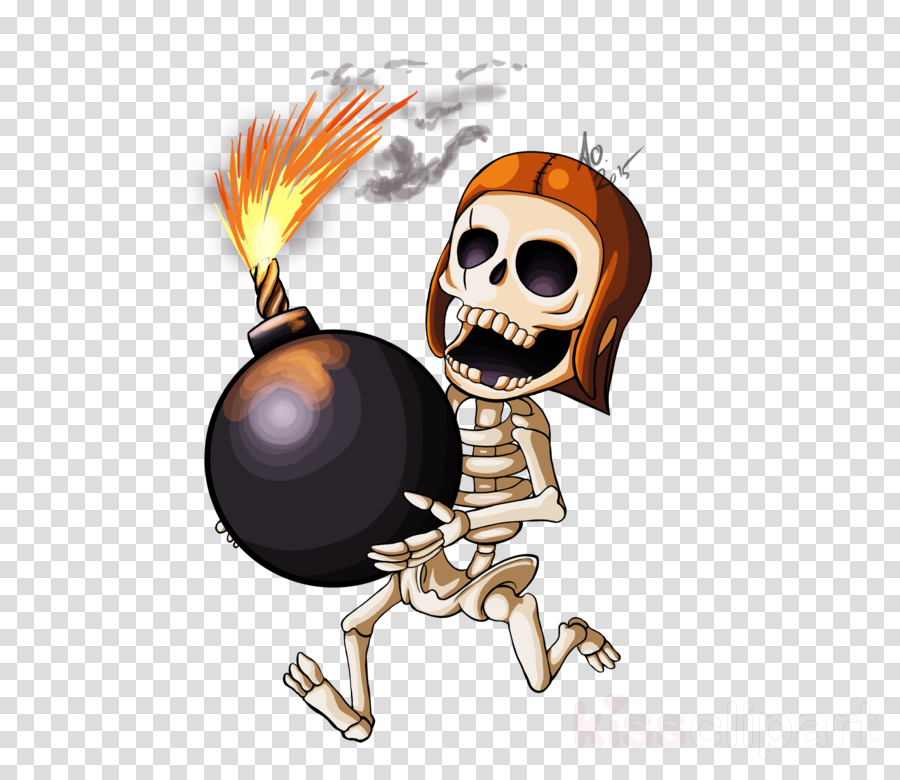Clash Royale Skeleton Png (900x780), Png Download