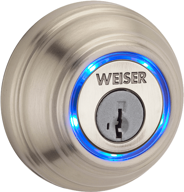 Polished Brass Kevo Venetian Bronze Kevo Satin Nickel (605x625), Png Download