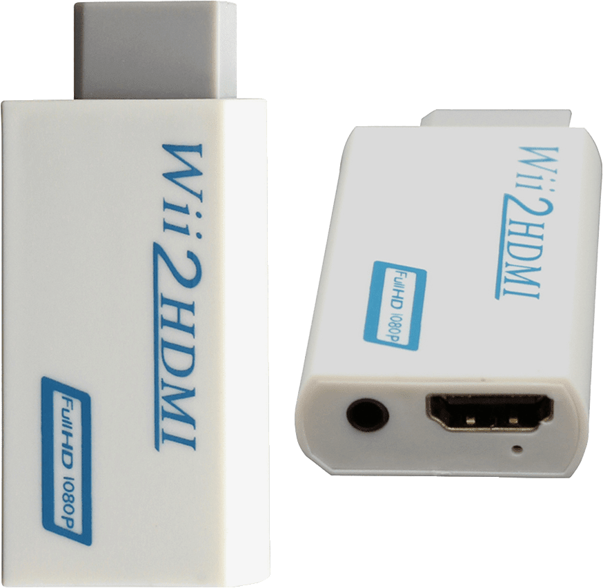 Nintendo Wii To Hdmi Converter (874x852), Png Download