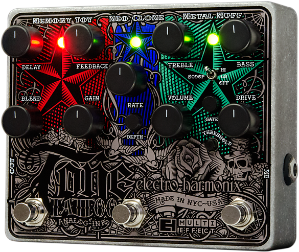 Electro-harmonix Tone Tattoo Metal Muff Neo Clone Memory (620x620), Png Download