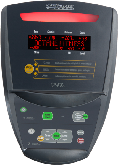 Octane Q47x Elliptical (570x612), Png Download