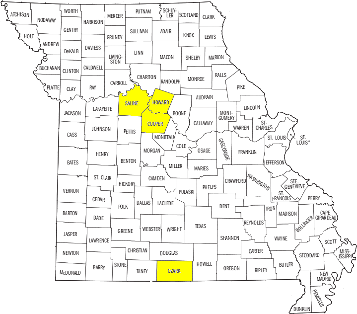 Click A County To Visit That Quilt Trail's Website (719x632), Png Download