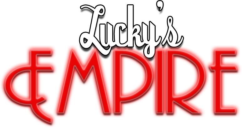 Lucky's Empire Logo (774x410), Png Download