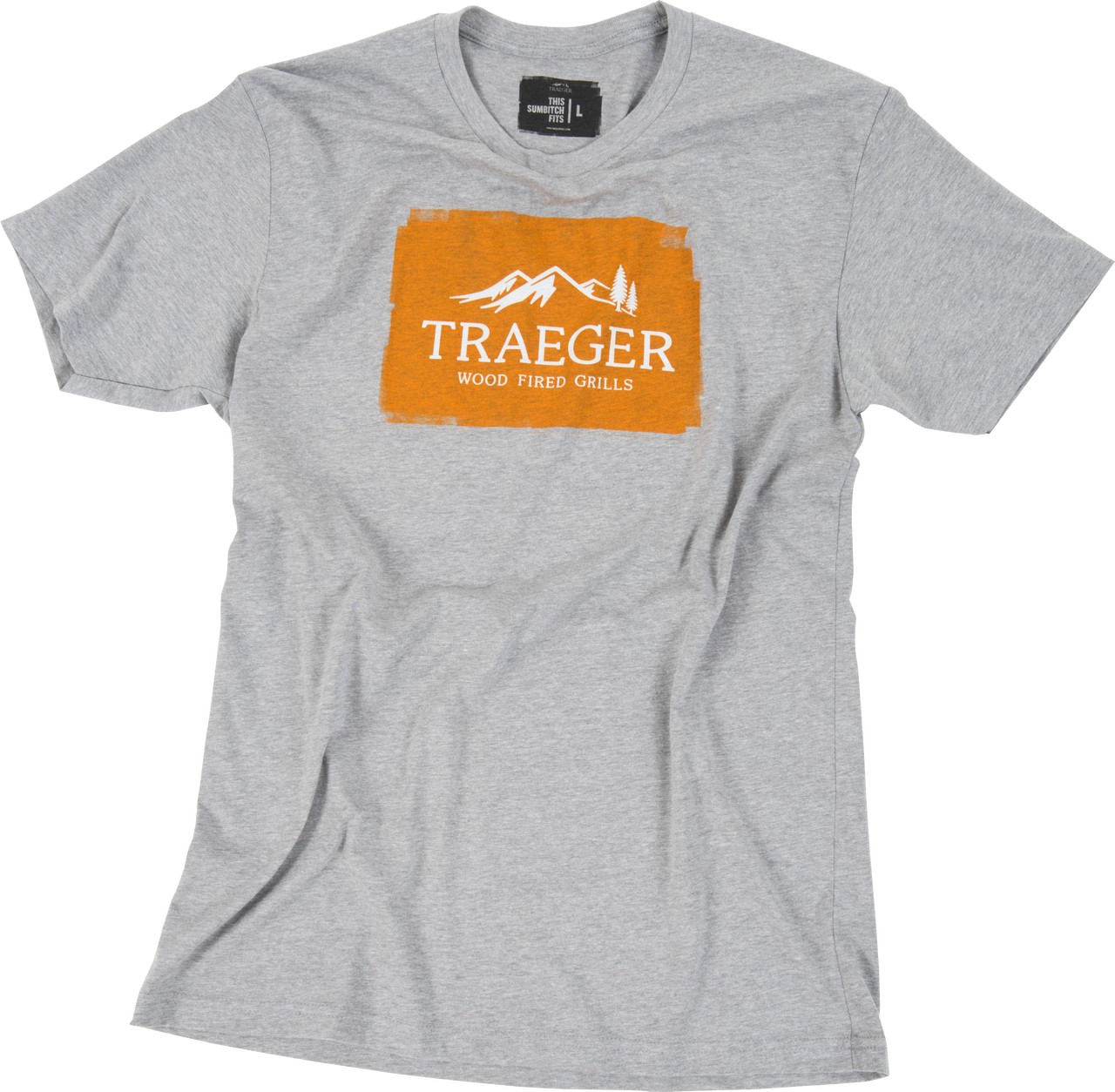 Traeger Grills Orange Logo Tee Shirt X-large App225 (1280x1254), Png Download