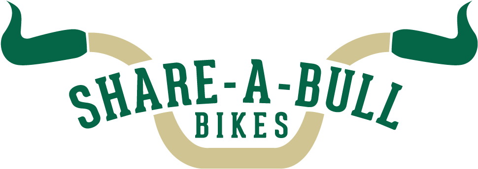 Share A Bull Bike Share Logo (1000x379), Png Download