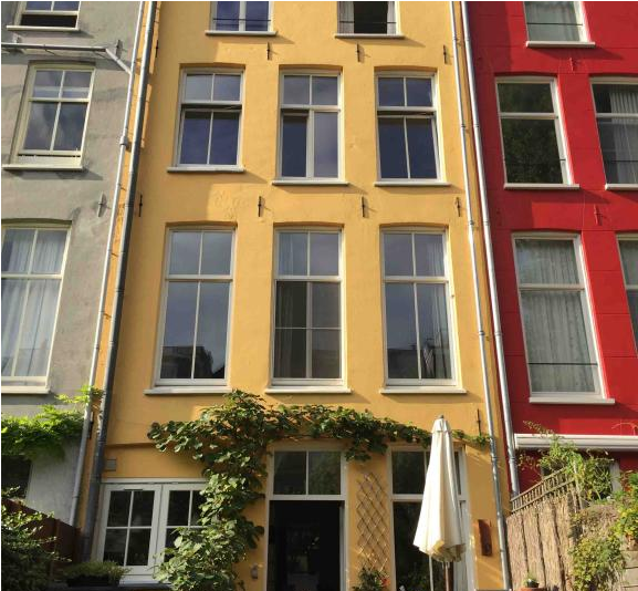 3 Storey House In The Centre Of Amsterdam (800x533), Png Download