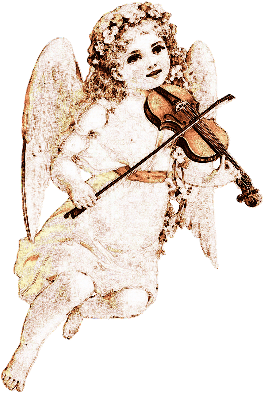 Heaven's Orchestra (981x1280), Png Download