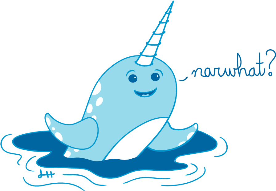 Narwhal V=1483934799 (1000x1000), Png Download