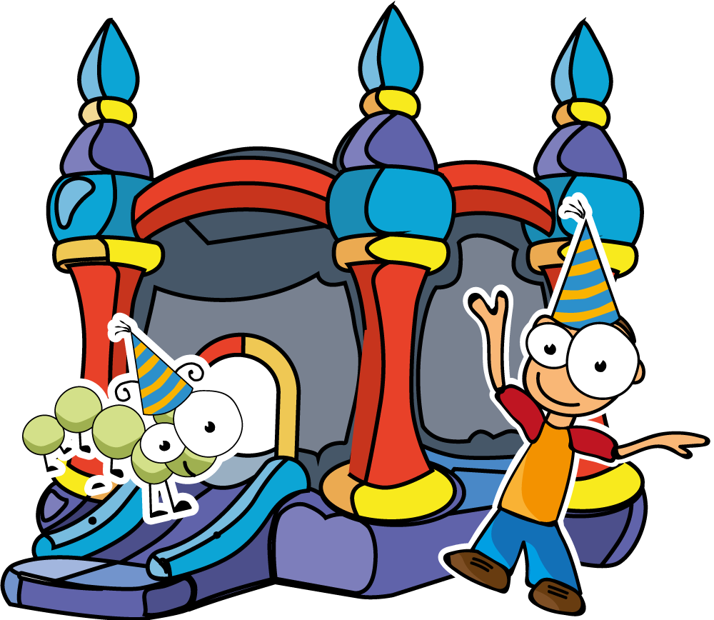 Location De Jeux Gonflables (1000x868), Png Download