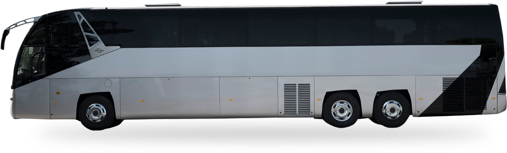 Autobus Png Lateral - Commercial Vehicle (1052x409), Png Download