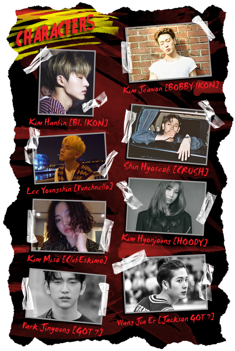 #โน่โค่หนีตาย #mino #zico #jaypark #aomg #ซัมเกรย์ - Hair Coloring (800x1200), Png Download