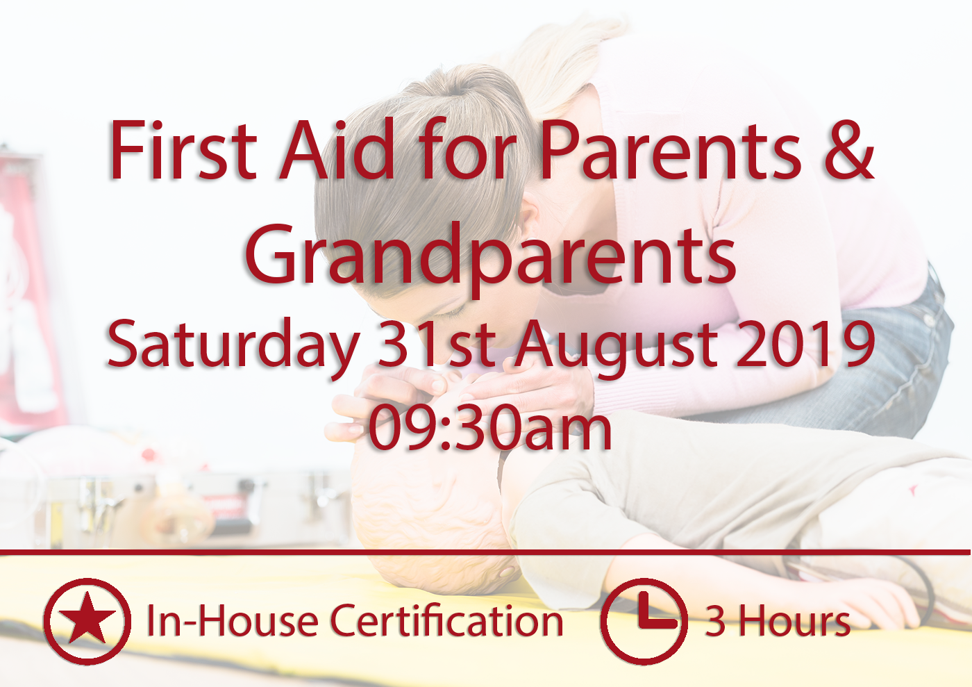 First Aid For Parents & Grandparents Saturday 31st - Comfort (1400x989), Png Download