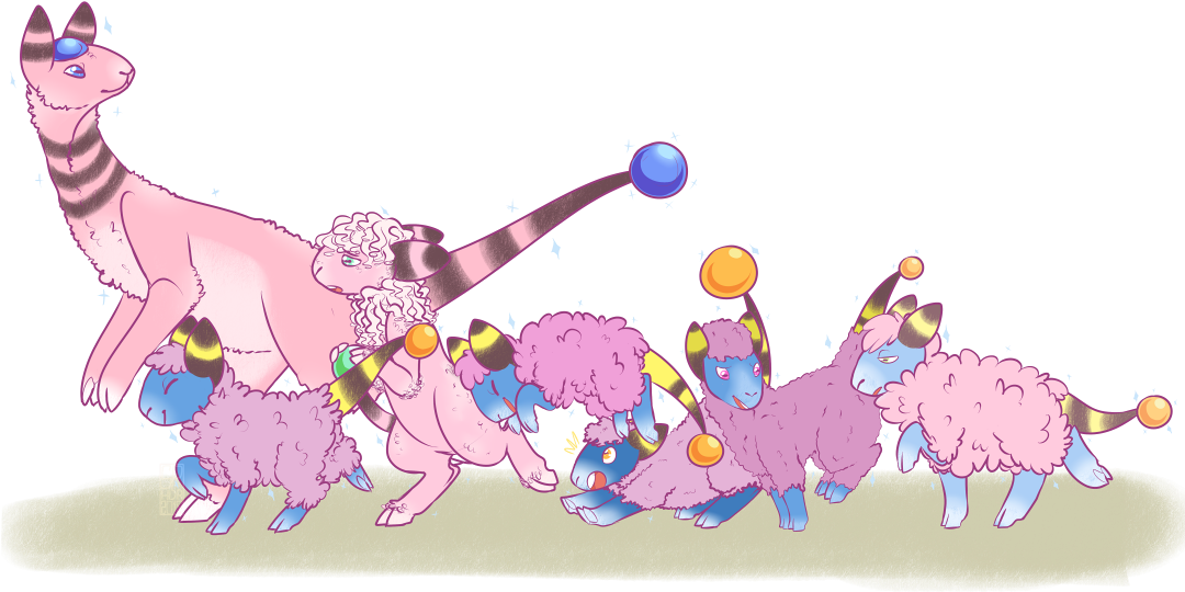 The Didan Flock - Cartoon (1080x617), Png Download