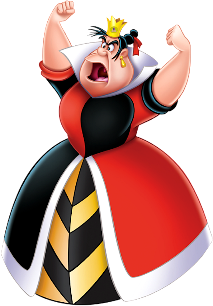 Queen Of Hearts (754x1080), Png Download