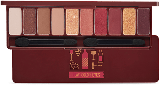 Play Color Eyes Wine Party Palette - Etude House Play Color Eyes Wine Party 1g * 10 (600x600), Png Download