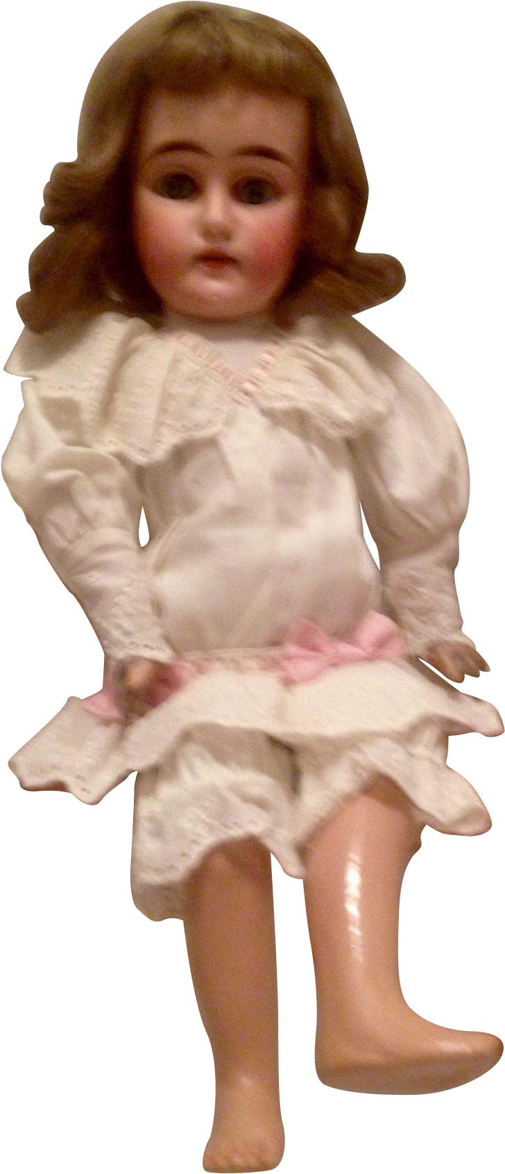 Rare Sonneberg 340 Bahr Proschild Bisque Head Doll - Doll (1690x1690), Png Download