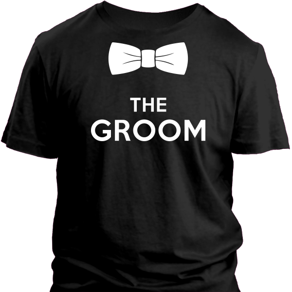 The Groom Bow - Active Shirt (600x600), Png Download