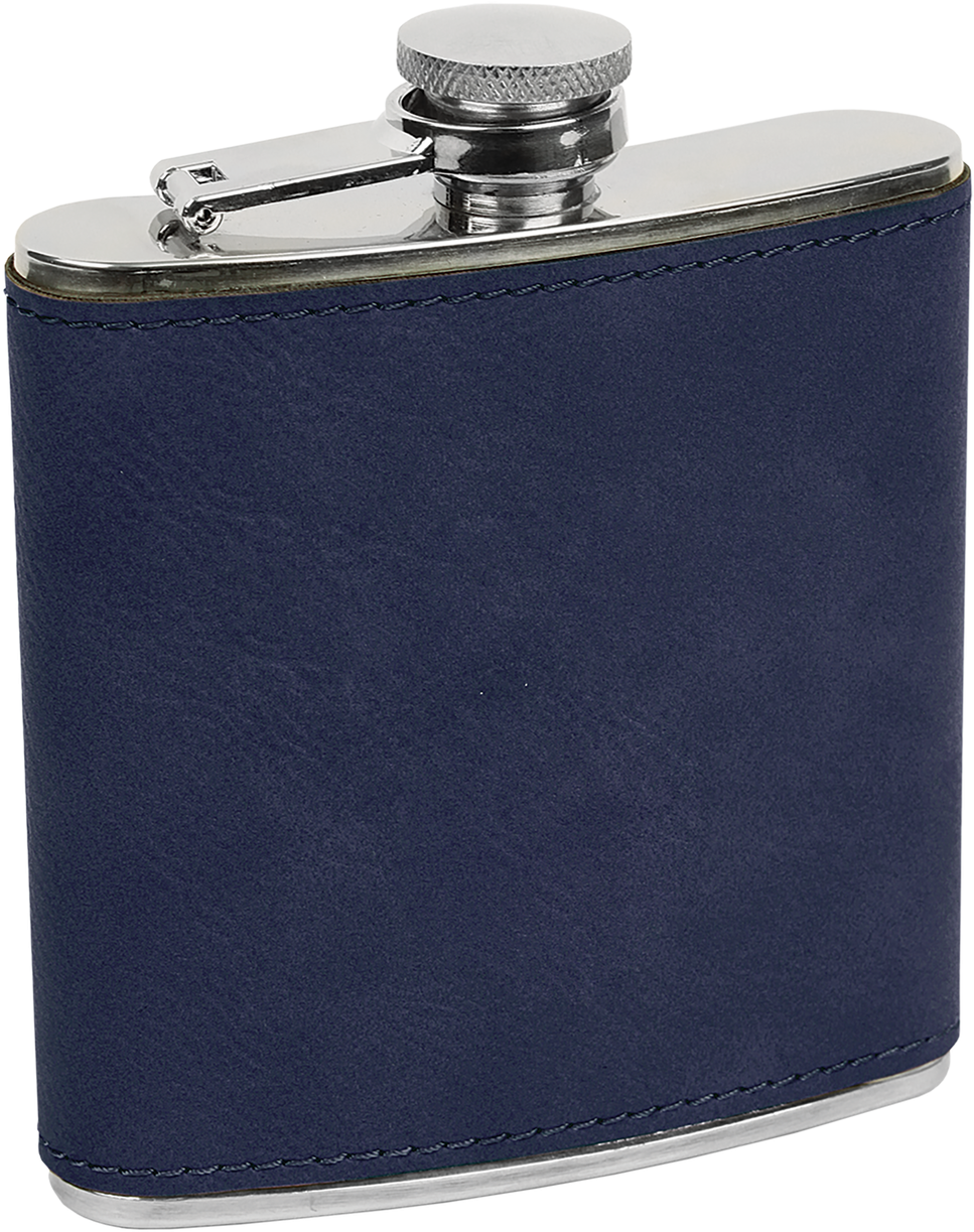 Hip Flask Blue Leather - Hip Flask (1280x1280), Png Download