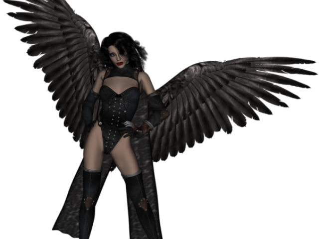 Dark Angel Png Transparent Images - Angel (640x480), Png Download