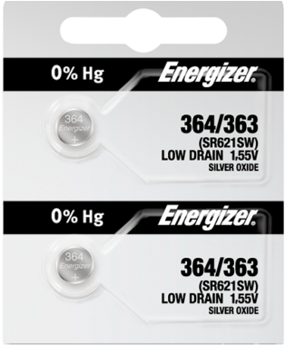 Energizer 364 363 Silver Oxide Coin Cell Batteries - Tool (640x615), Png Download