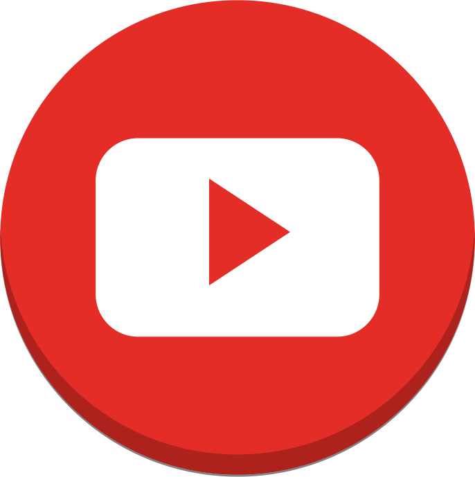 App For Marketing On Youtube - Youtube Logo Circle Png (686x689), Png Download