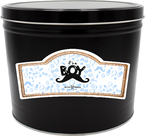 It's A Boy - Popcorn (598x573), Png Download