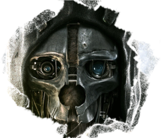 Dishonored Png Transparent Images - Dishonored Game Mask (640x480), Png Download