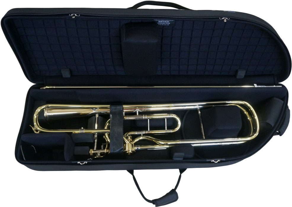 Detachable Bell Contrabass Trombone Case - Double Bass (1000x759), Png Download
