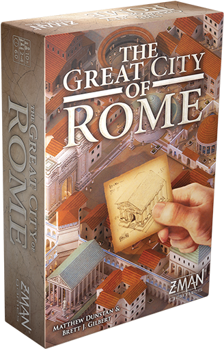 Z Man Games Has Announced The Great City Of Rome, Designed - Rome (520x520), Png Download