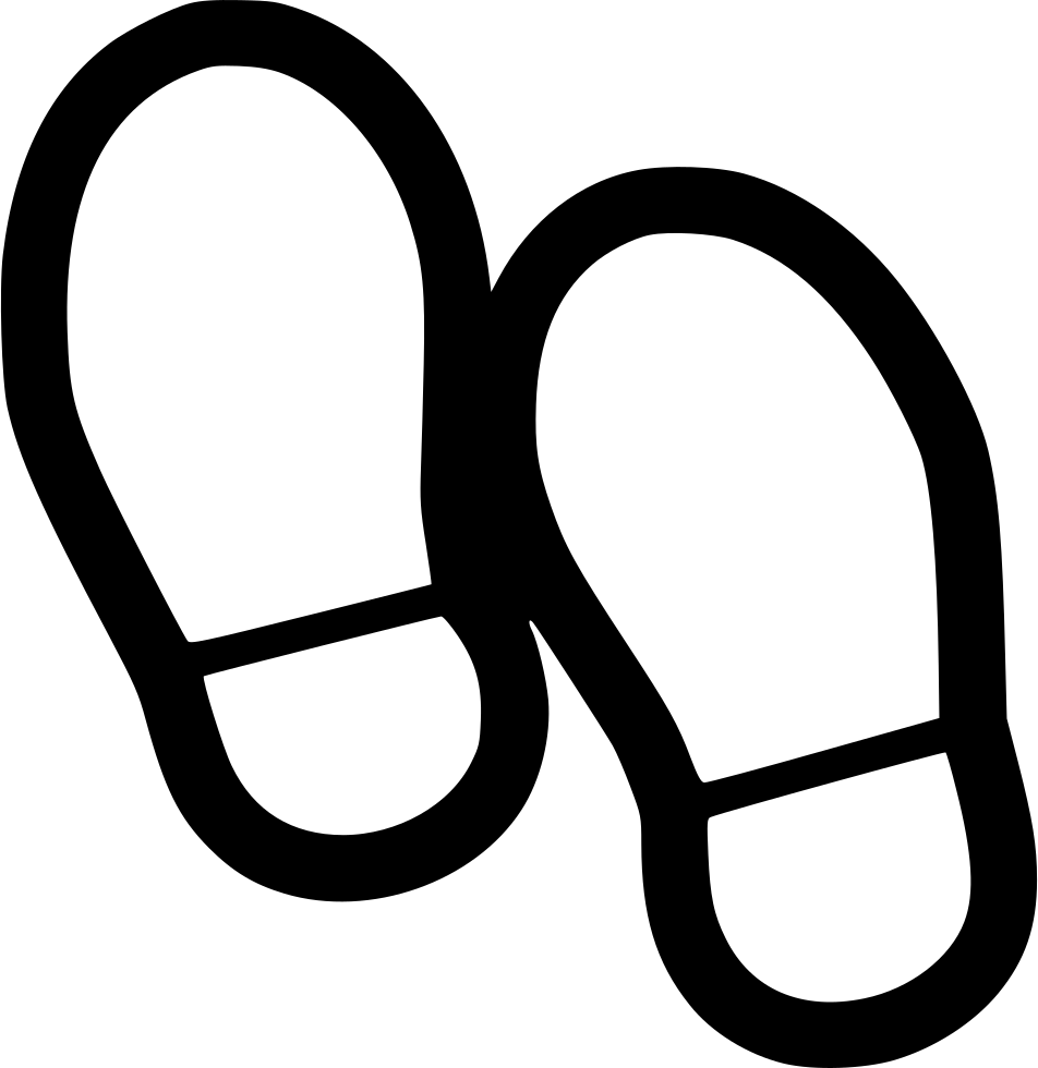 Footsteps - - Portable Network Graphics (952x980), Png Download