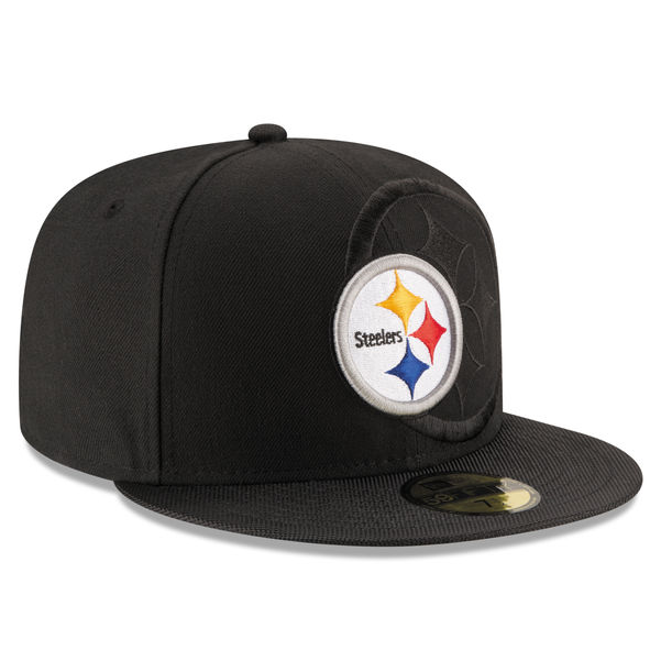 Back - New Era Pittsburgh Steelers 59fifty Nfl Sideline (black) (600x800), Png Download