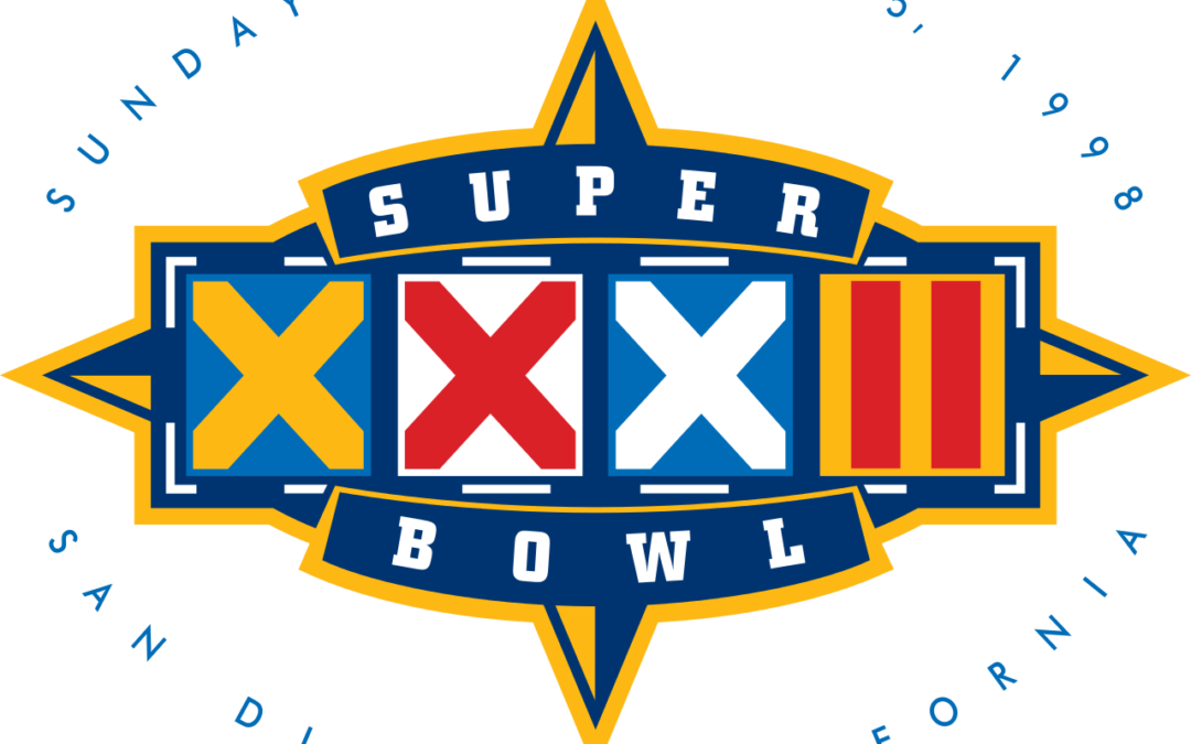 San Diego, Ca Home Of Super Bowl Xxxii - Super Bowl Xxxii (1080x675), Png Download
