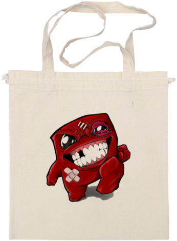 Super Meat Boy - Tote Bag (500x500), Png Download