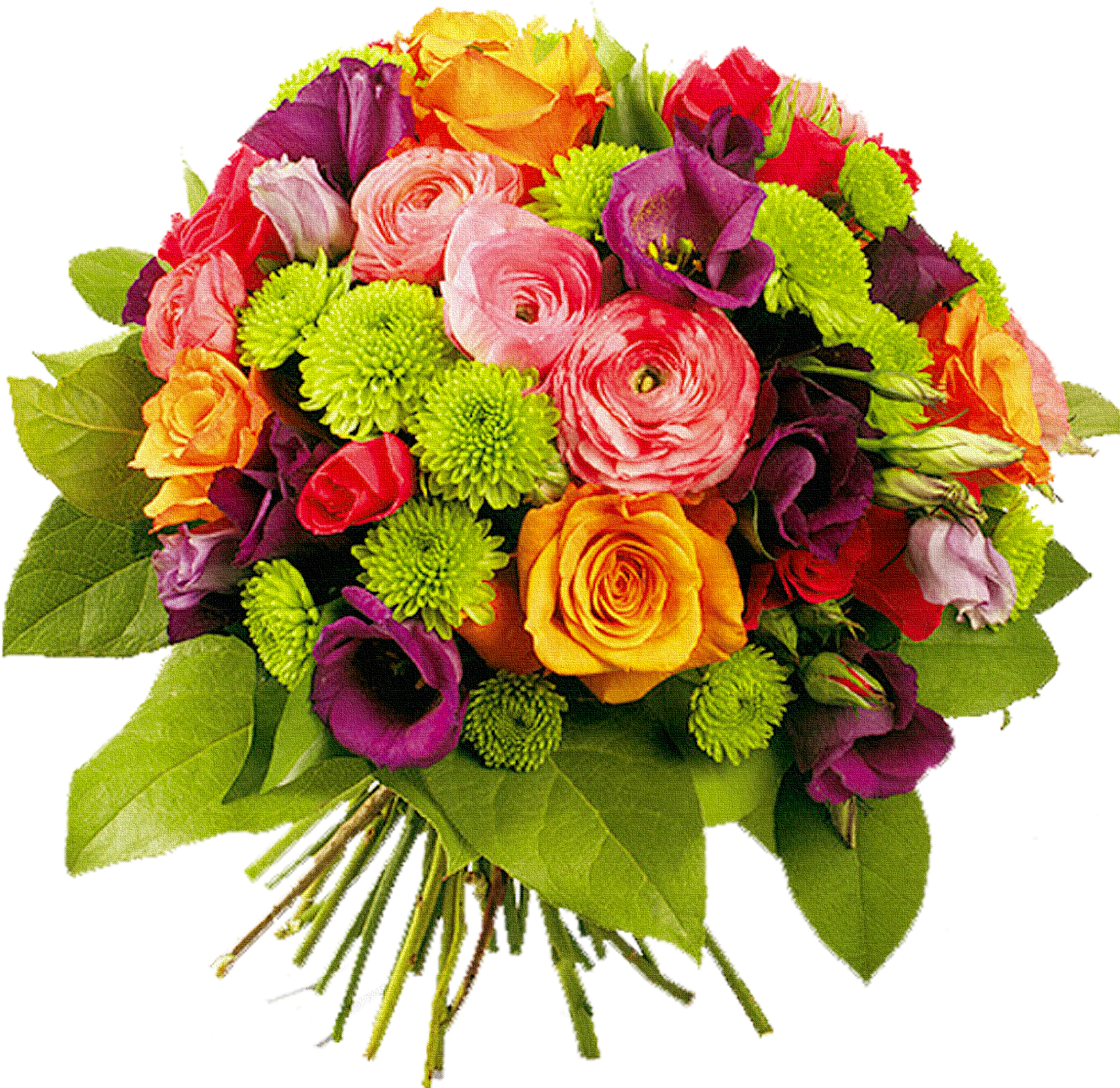 Bouquet Of Flowers Png Image - Bouquet Of Flowers Png (1063x1063), Png Download