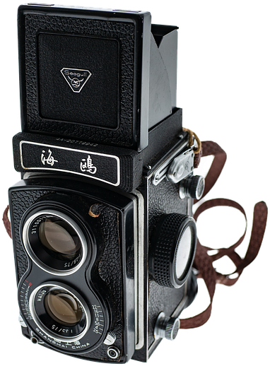 Camera, Vintage- Camera, Retro - Photography (478x720), Png Download
