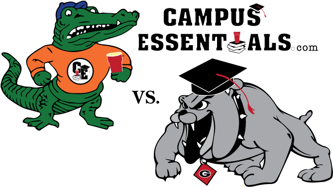 Georgia Bulldogs - Georgia Bulldogs And Lady Bulldogs (792x612), Png Download