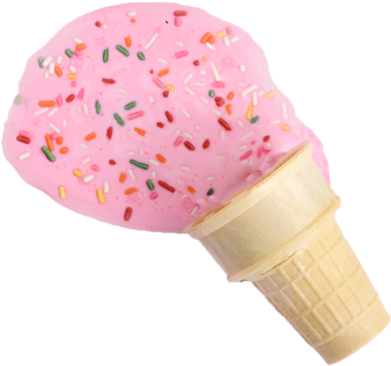 Spilled Ice Cream Desktop Wallpaper - Spilt Ice Cream Transparent (600x450), Png Download