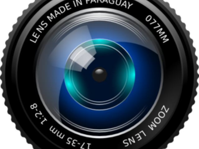 Camera Lense Cliparts - Camera Lens Png Hd (640x480), Png Download